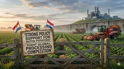 Dutch Potato Industry Calls for Stronger Policy Support as Global Processing Competition Intensifies